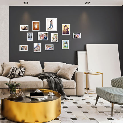 Picture frame set of 12