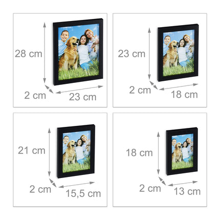 Picture frame set of 12