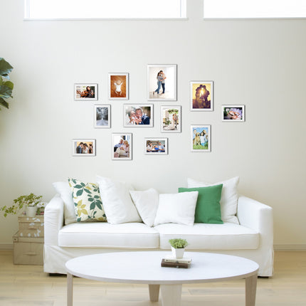 Picture frame set of 12
