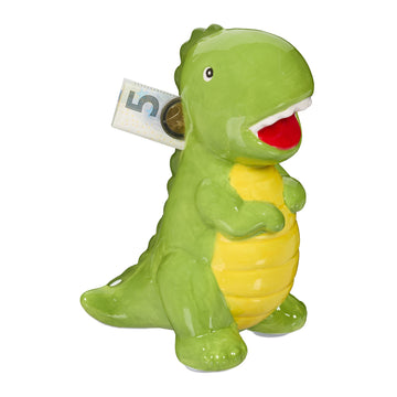 Piggy bank dinosaur