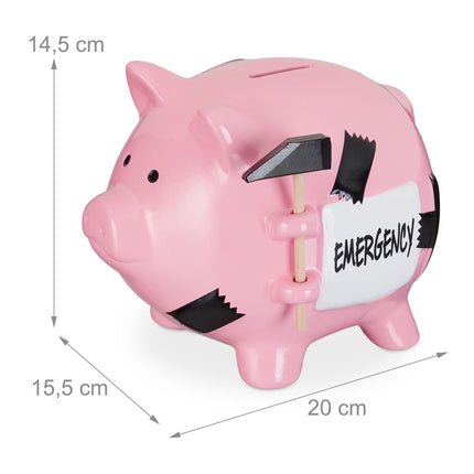 Piggy bank emergency