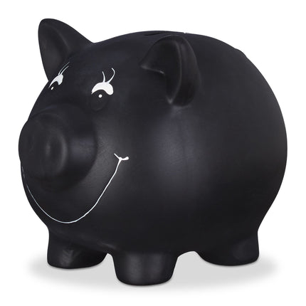 Piggy bank for labeling
