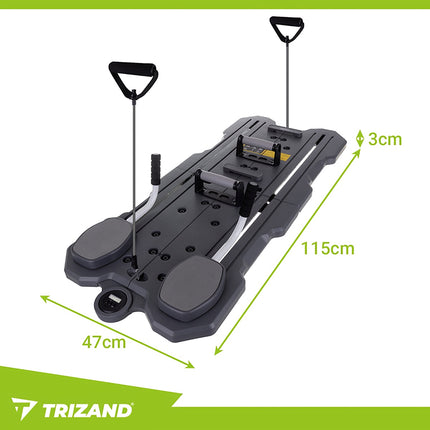 Pilates Board with Counter, Non-Slip, Home Fitness