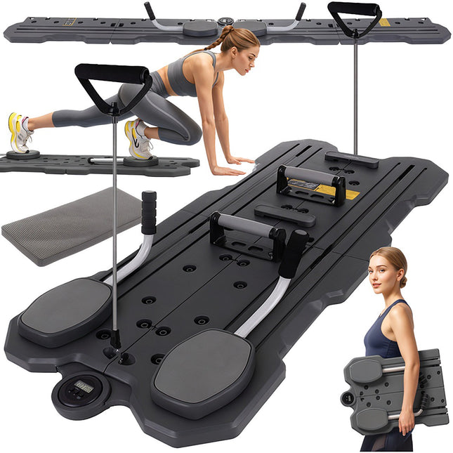 Pilates Board with Counter, Non-Slip, Home Fitness