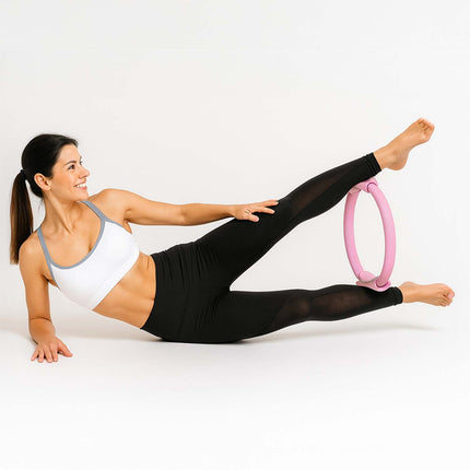 Pilates Ring – Pink, Lightweight, 14-Inch Diameter