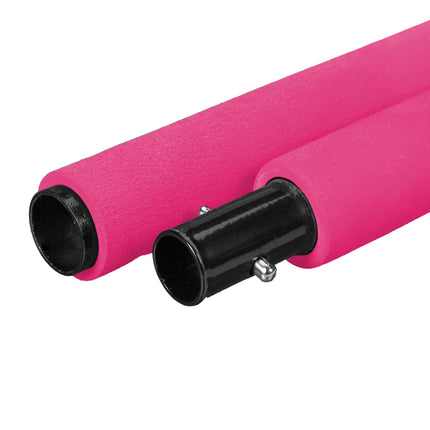 Pilates bar with resistance band