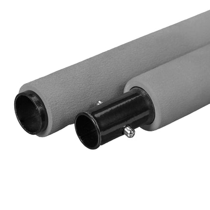 Pilates bar with resistance bands