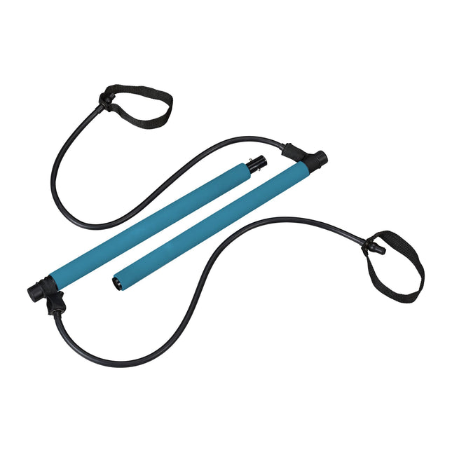Pilatesstang met weerstandsbanden