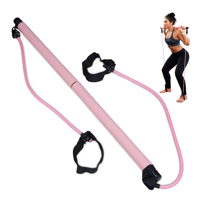 Pilates-oefenapparatuur met weerstandsbanden