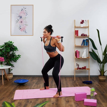 Pilates exercise equipment resistance bands