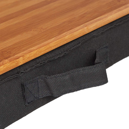 Pillow for laptop in bamboo