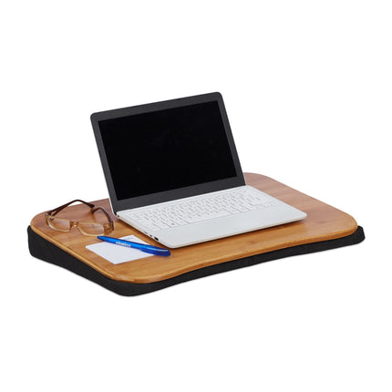 Pillow for laptop in bamboo