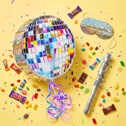 Pinata Party Set, 3-Piece With Bat And Blindfold