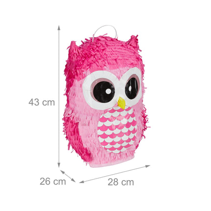 Pinata pink owl