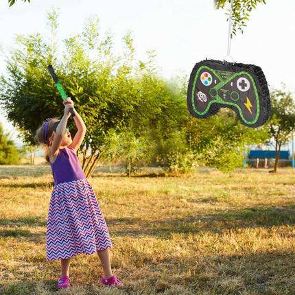 Pinata set with stick and mask