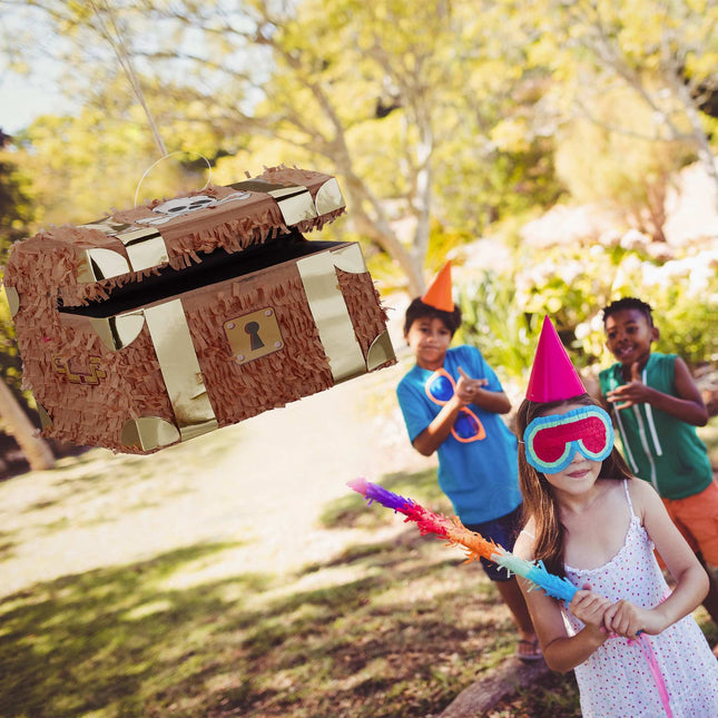Pinata treasure chest
