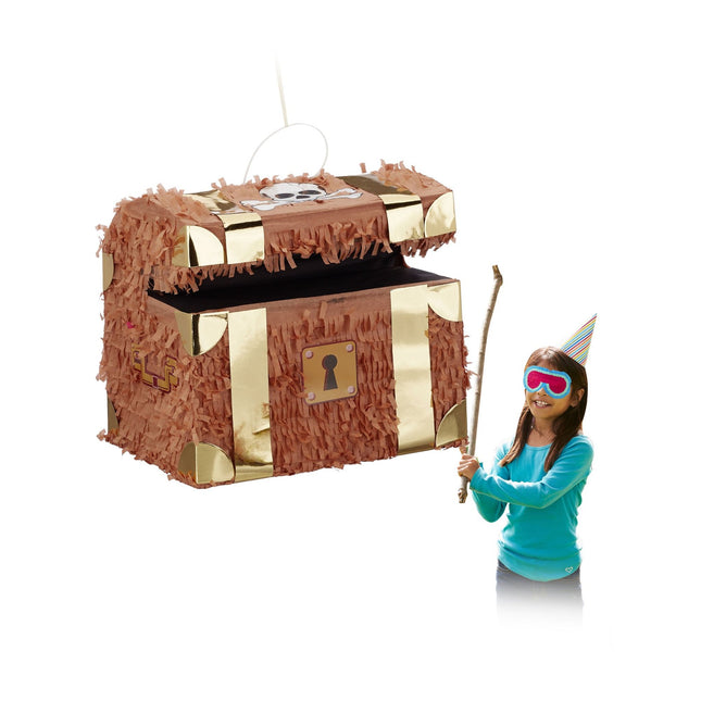 Pinata treasure chest