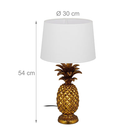 Pineapple table lamp