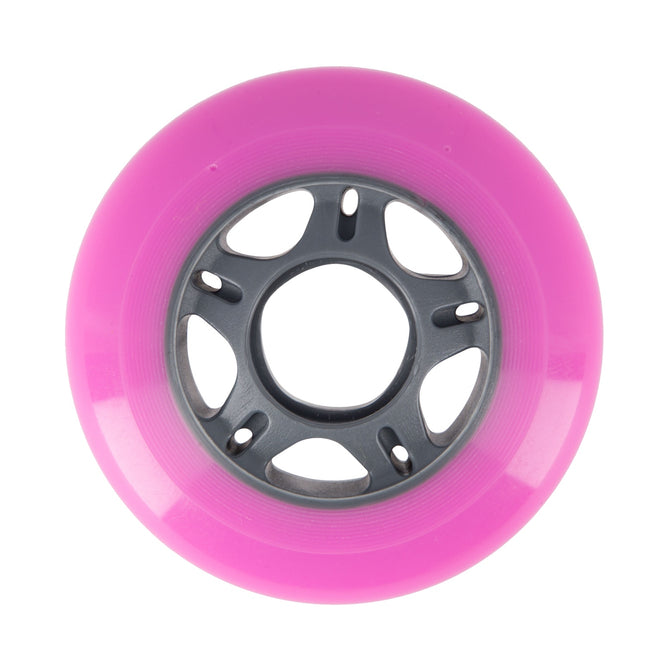 Pink 72x24mm 82A Skateboard Wheels, Set of 4