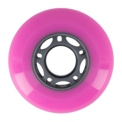 Pink 82A PU Skate Wheels, 70x24mm, Set of 4