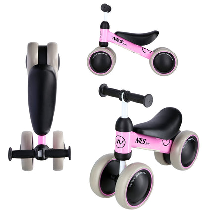 Pink Balance Bike – Lightweight, Adjustable Seat