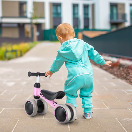 Pink Balance Bike – Lightweight, Adjustable Seat