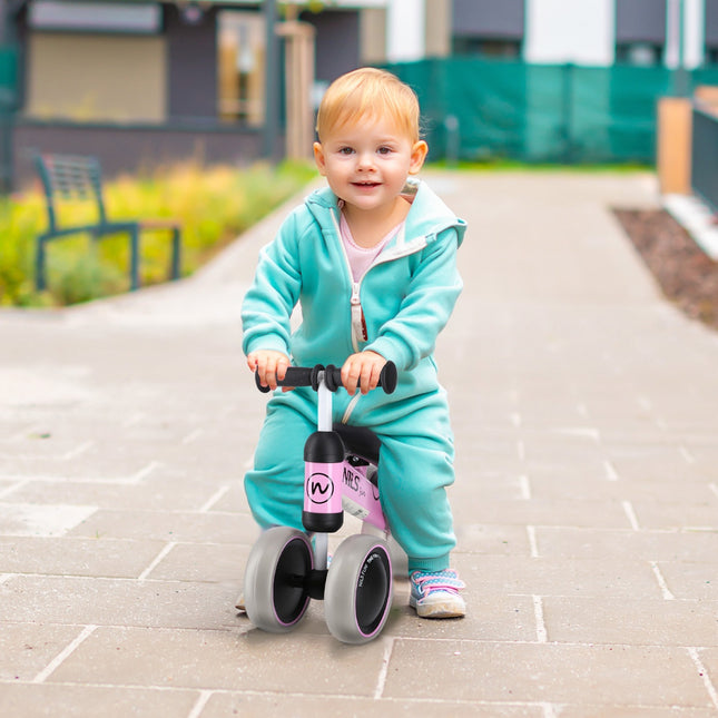 Pink Balance Bike – Lightweight, Adjustable Seat