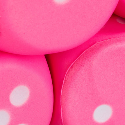 Pink Foam Dice Set – 6 Soft Number Cubes for Kids