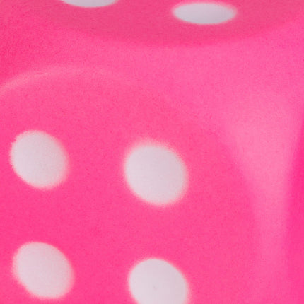 Pink Foam Dice Set – 6 Soft Number Cubes for Kids