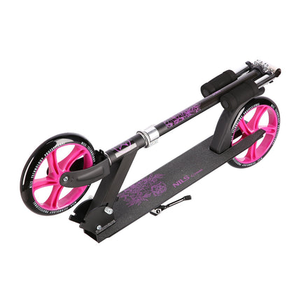 Pink Kick Scooter, Adjustable Height, Lightweight