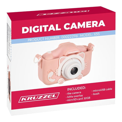 Pink Kruzzel AC22296 digital camera
