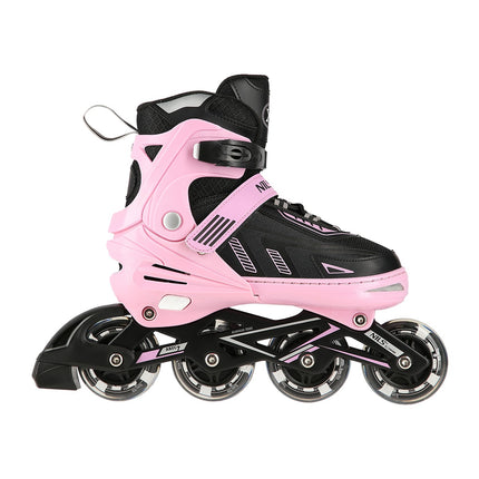 Pink LED In-Line Skates, Size M (35-38)
