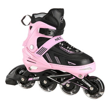 Pink LED In-Line Skates, Size M (35-38)