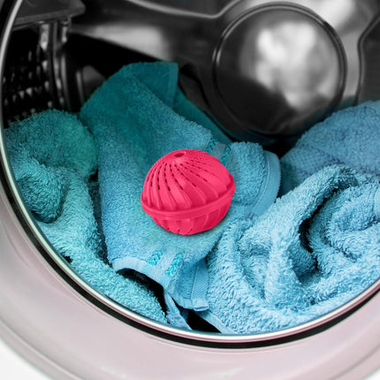 Pink Laundry Balls, Set of 4 – Eco-Friendly, Reusable