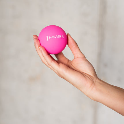 Pink Massage Ball, Single – Ideal for Muscle Relief