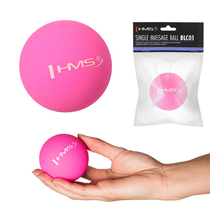 Pink Massage Ball, Single – Ideal for Muscle Relief