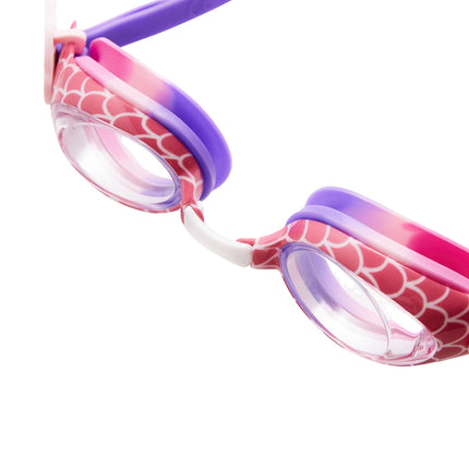 Pink Mermaid Junior Swimming Goggles – Anti-Fog, UV Protection