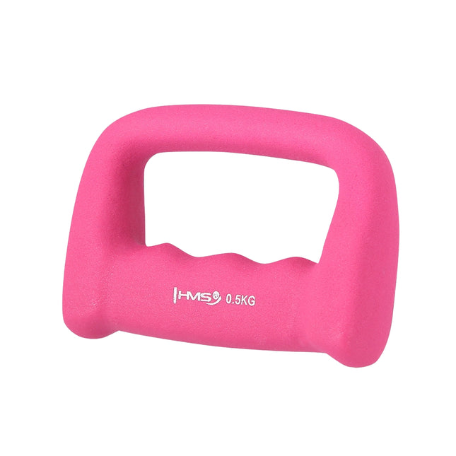 Pink Neoprene Dipping Dumbbell 0.5 kg