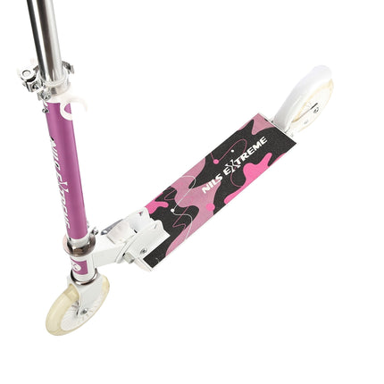Pink Scooter for Kids – Adjustable Height, Lightweight