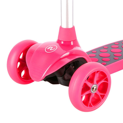 Pink Scooter for Kids – Lightweight, Foldable Design