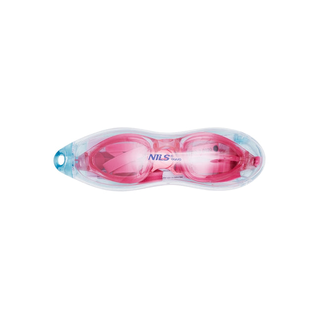 Pink Swimming Goggles, Anti-Fog, UV Protection