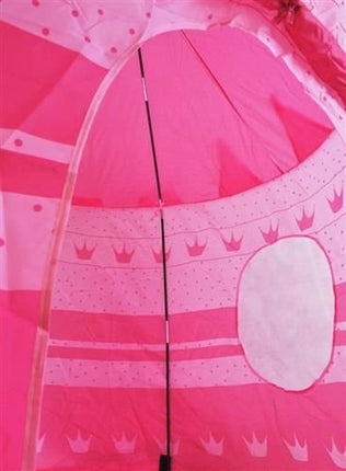 Pink children's tent
