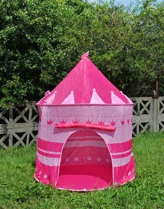 Pink children's tent