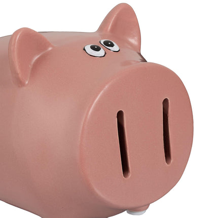 Pink piggy bank