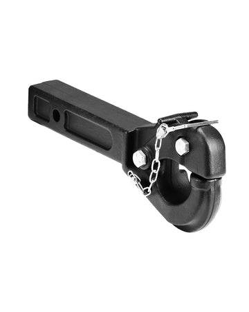 Pintle Hook Hitch, 20,000 lb, 2-Inch Receiver, 2.5-3 in Lunette