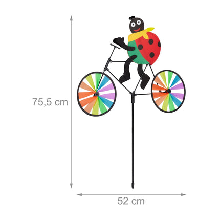 Pinwheel Ladybug Set of 2
