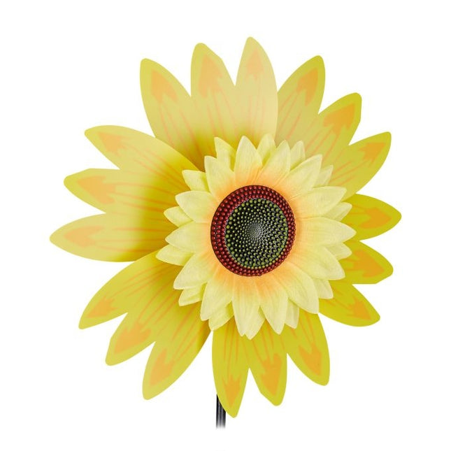 Pinwheel flower garden
