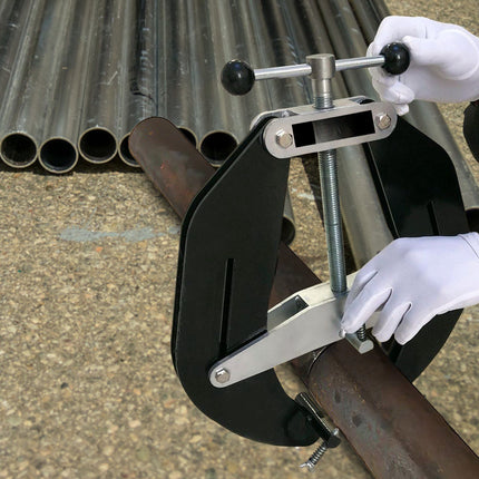 Pipe Alignment Clamp 5–12 in, Carbon Steel, Quick-Screw