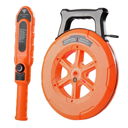 Pipe Blockage Locator, 100ft Cable, IP67, PVC-Metal