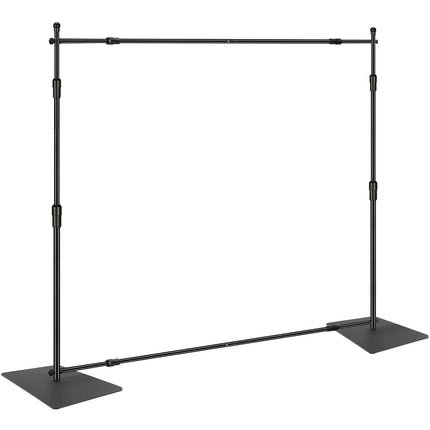 Pipe and Drape Backdrop Stand 10x10 Ft, 6 Clamps, Bag